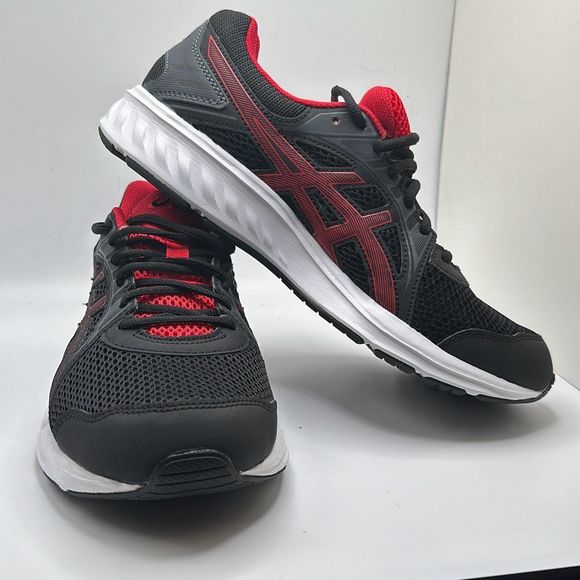ASICS Men's Jolt 2 Running Shoes 11 EXTRA WIDE RED/BLACK - Picture 6 of 7